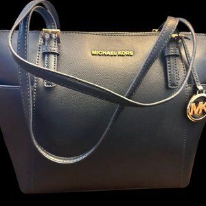 Michael Kors Navy Jet Setter Tote